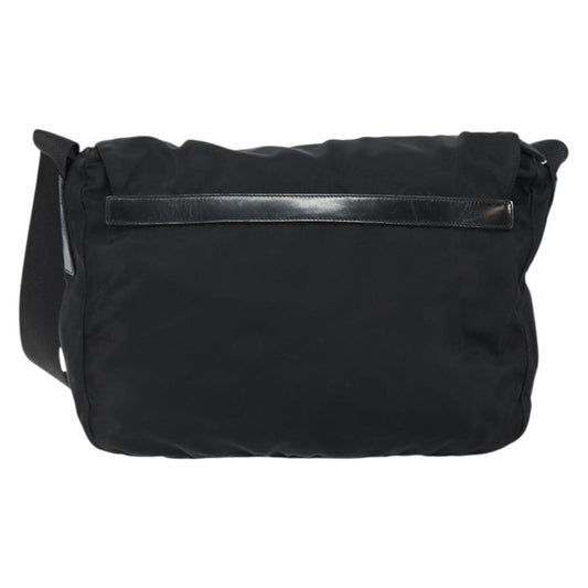 Prada SHOULDER BAG NYLON Black, BLACK, NYLON, Shoulder bag