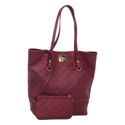 Louis Vuitton Citadine Handbag Monogram Empreinte Leather, PURPLE, LEATHER, Tote bag