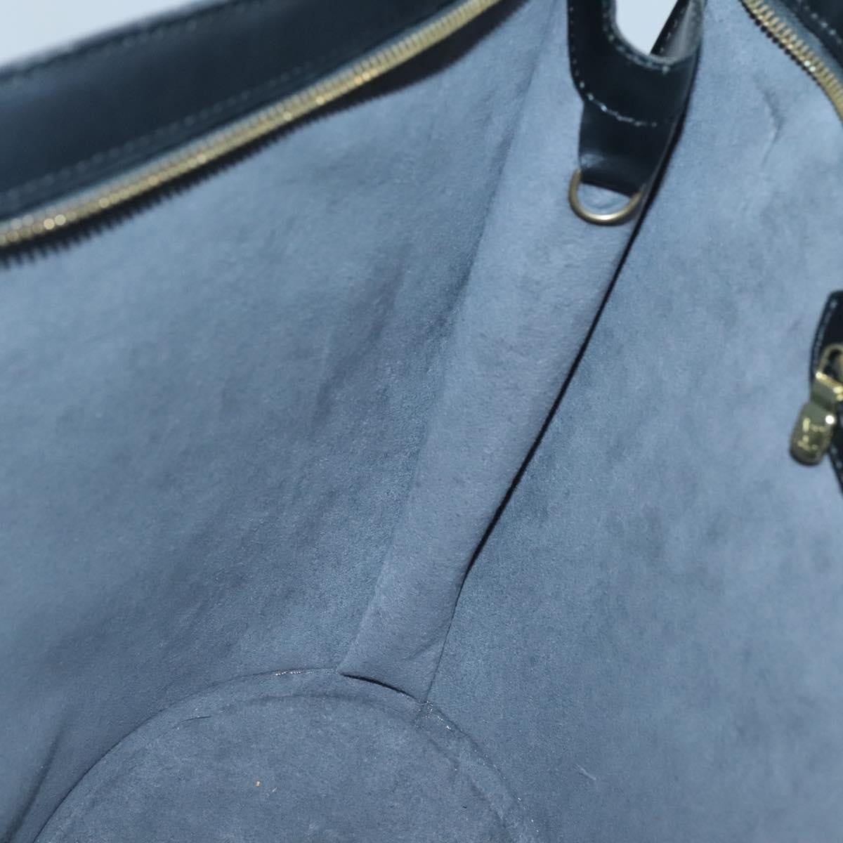 Louis Vuitton Saint Jacques Handbag Epi Leather, BLACK, LEATHER, Shoulder bag