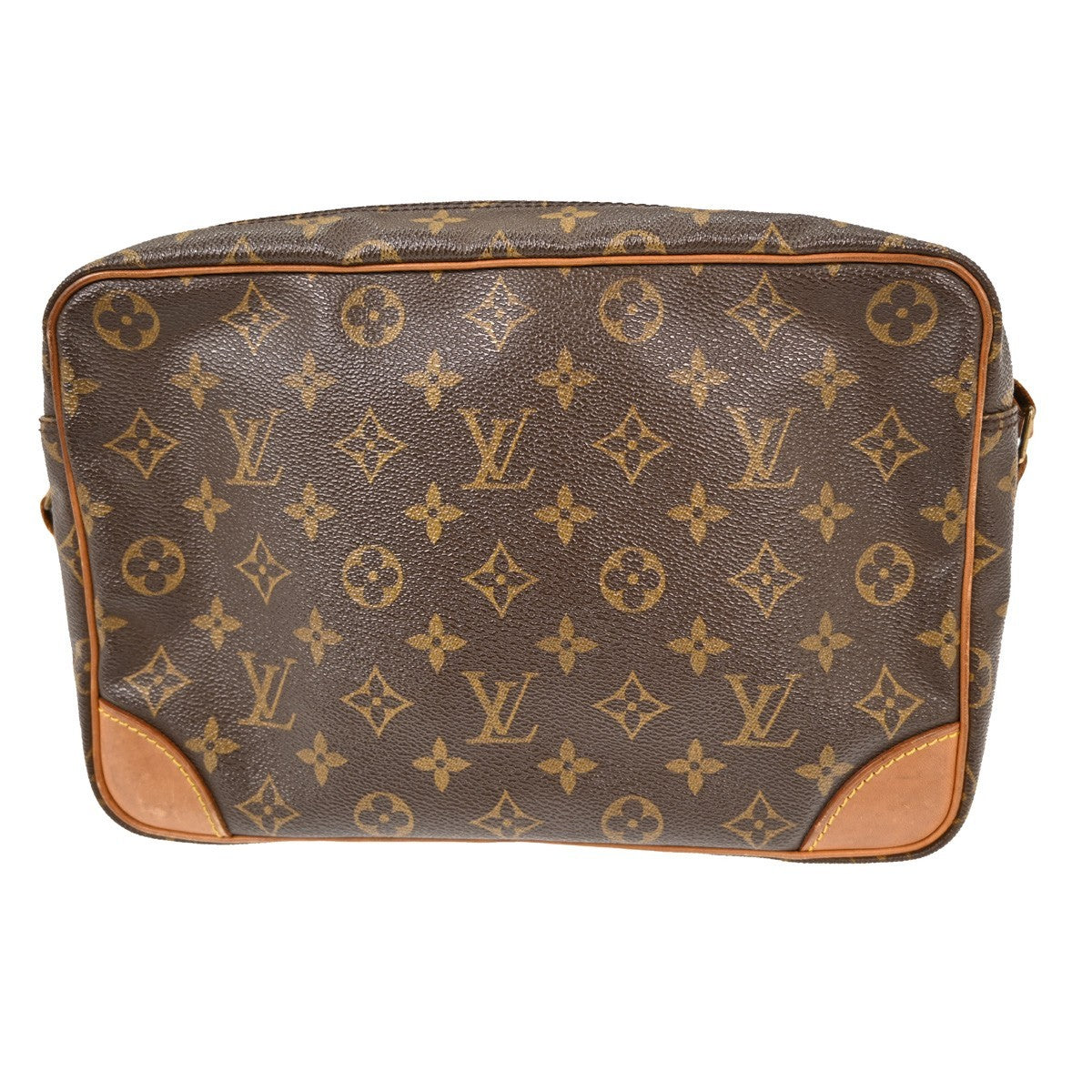 Louis Vuitton Trocadero Handbag Monogram Canvas, BROWN, CANVAS, Shoulder bag