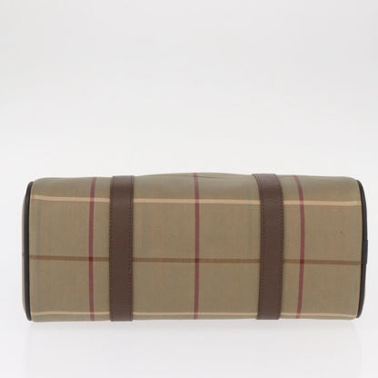 Burberry Nova check boston bag Canvas, BEIGE, CANVAS, Handbag
