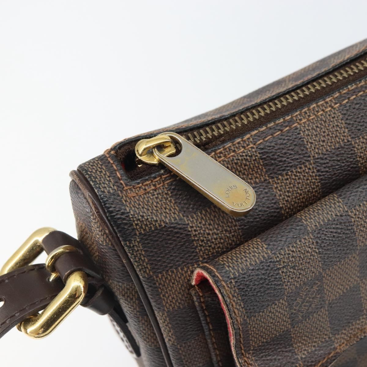 Louis Vuitton Ravello Handbag Damier, BROWN, CANVAS, Shoulder bag