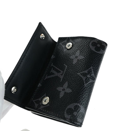 Louis Vuitton Discovery Wallet Reverse Monogram Eclipse Canvas, BLACK, CANVAS, Wallets
