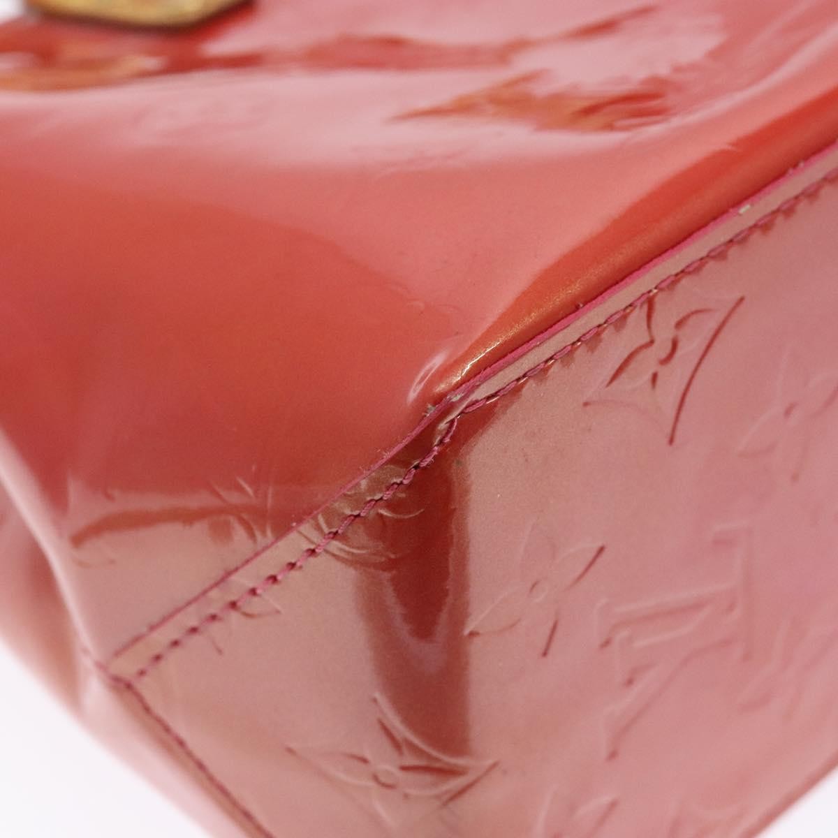 Louis Vuitton Reade Handbag Monogram Vernis, PINK, PATENT_LEATHER, Handbag