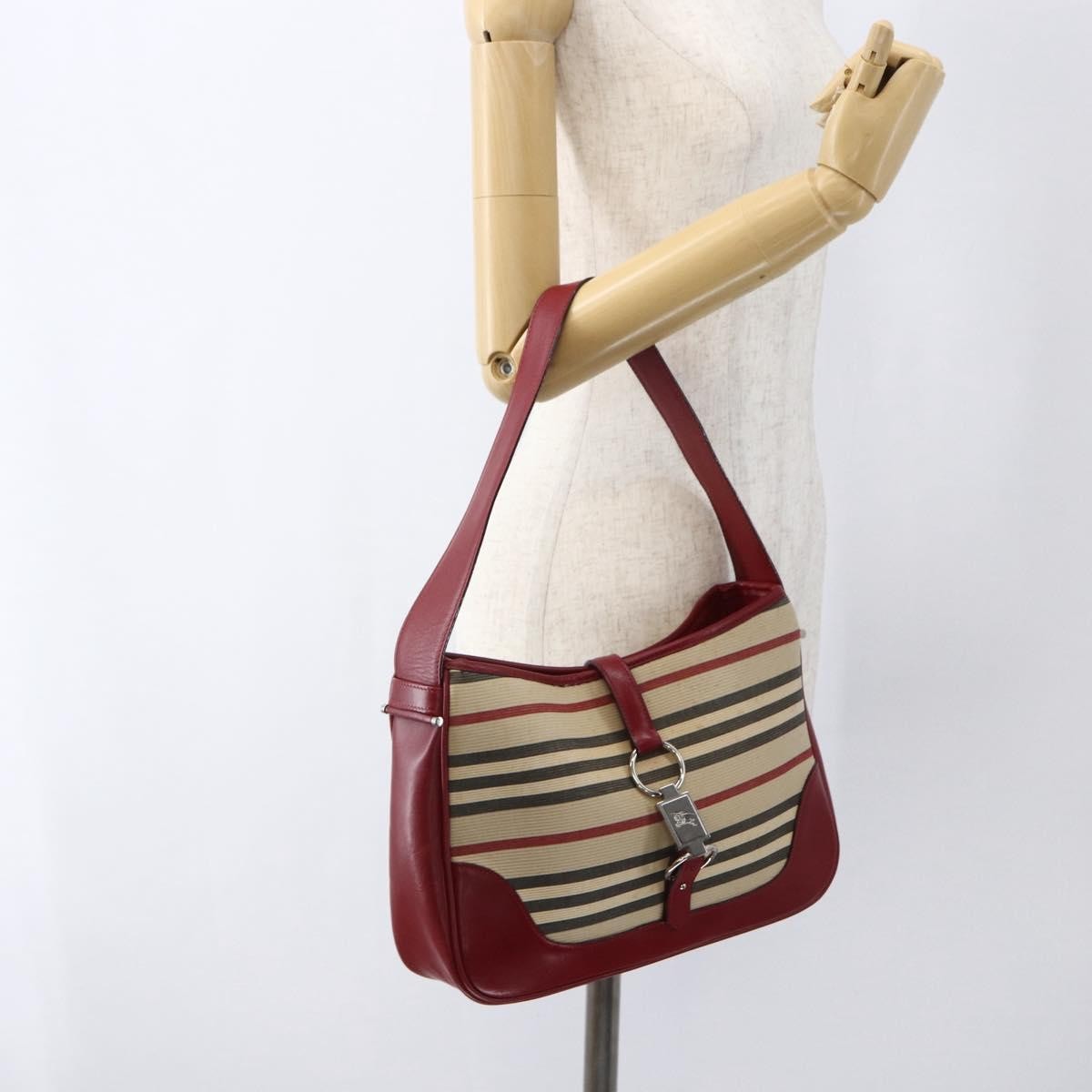 Burberry Blue Label shoulder bag Canvas, BEIGE, CANVAS, Shoulder bag