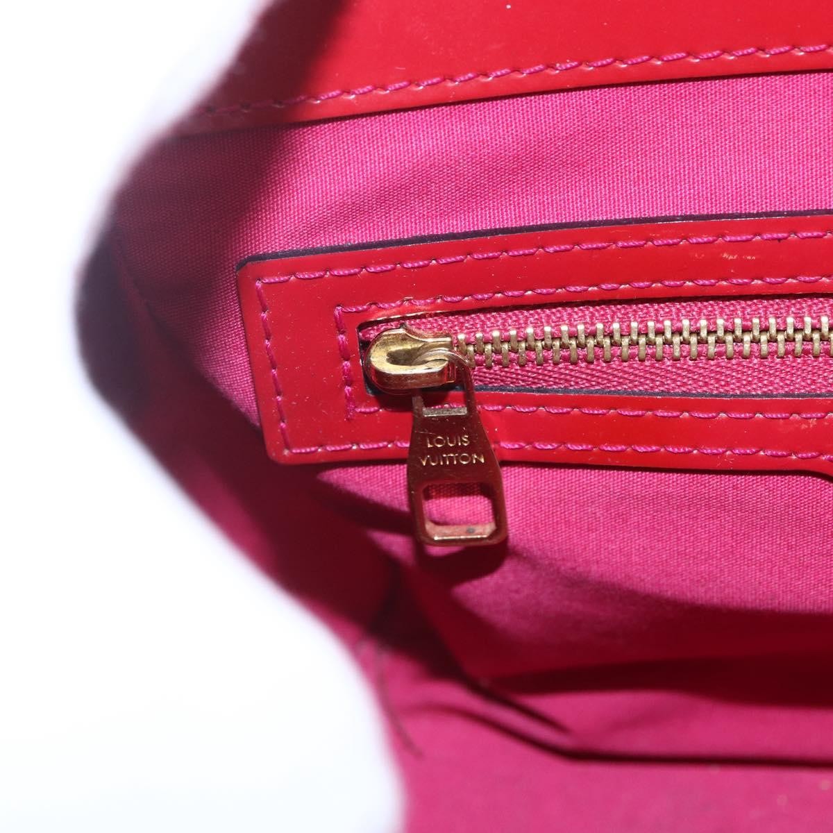 Louis Vuitton Catalina Handbag Monogram Vernis, PINK, PATENT_LEATHER, Handbag