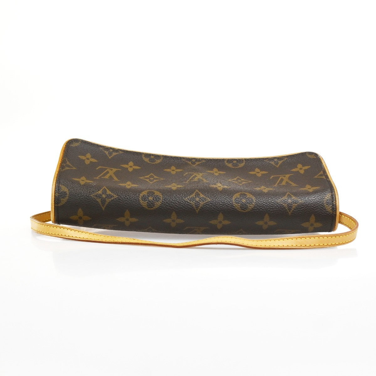 Louis Vuitton Twin Handbag Monogram Canvas, Brown, Canvas, Clutch
