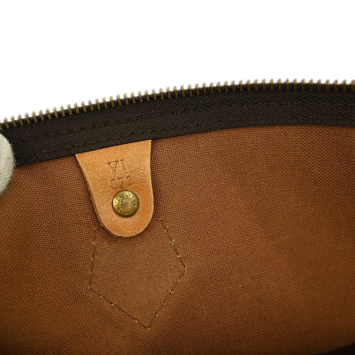 Louis Vuitton Speedy Handbag Monogram Canvas, BROWN, CANVAS, Handbag
