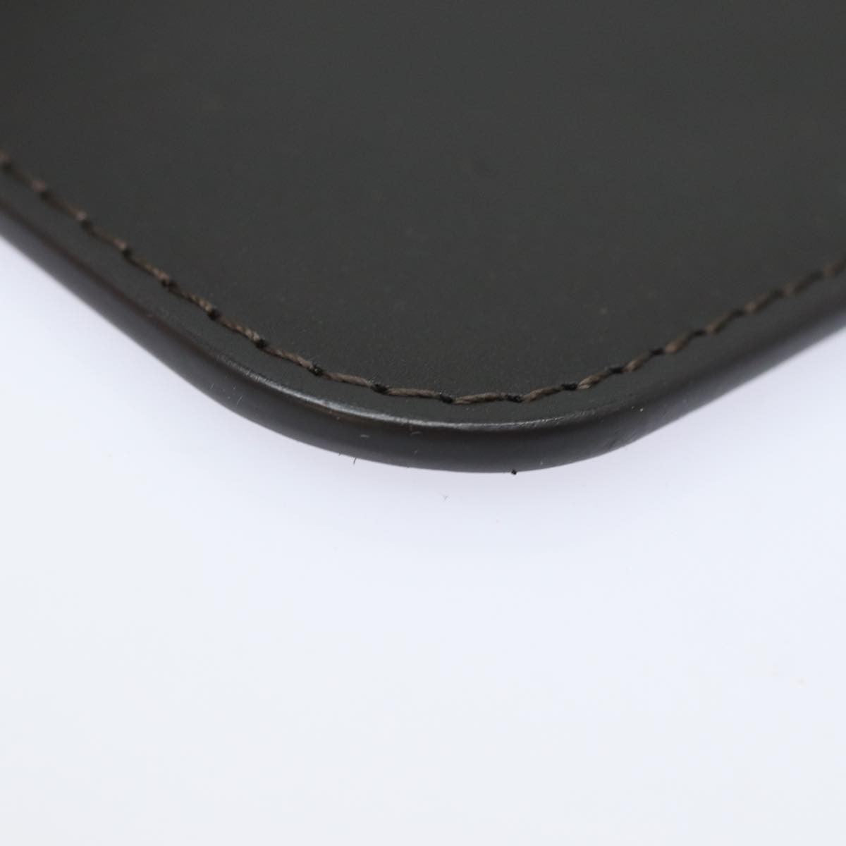 Louis Vuitton Neverfull Pochette Leather, BROWN, LEATHER, Clutche & pouche