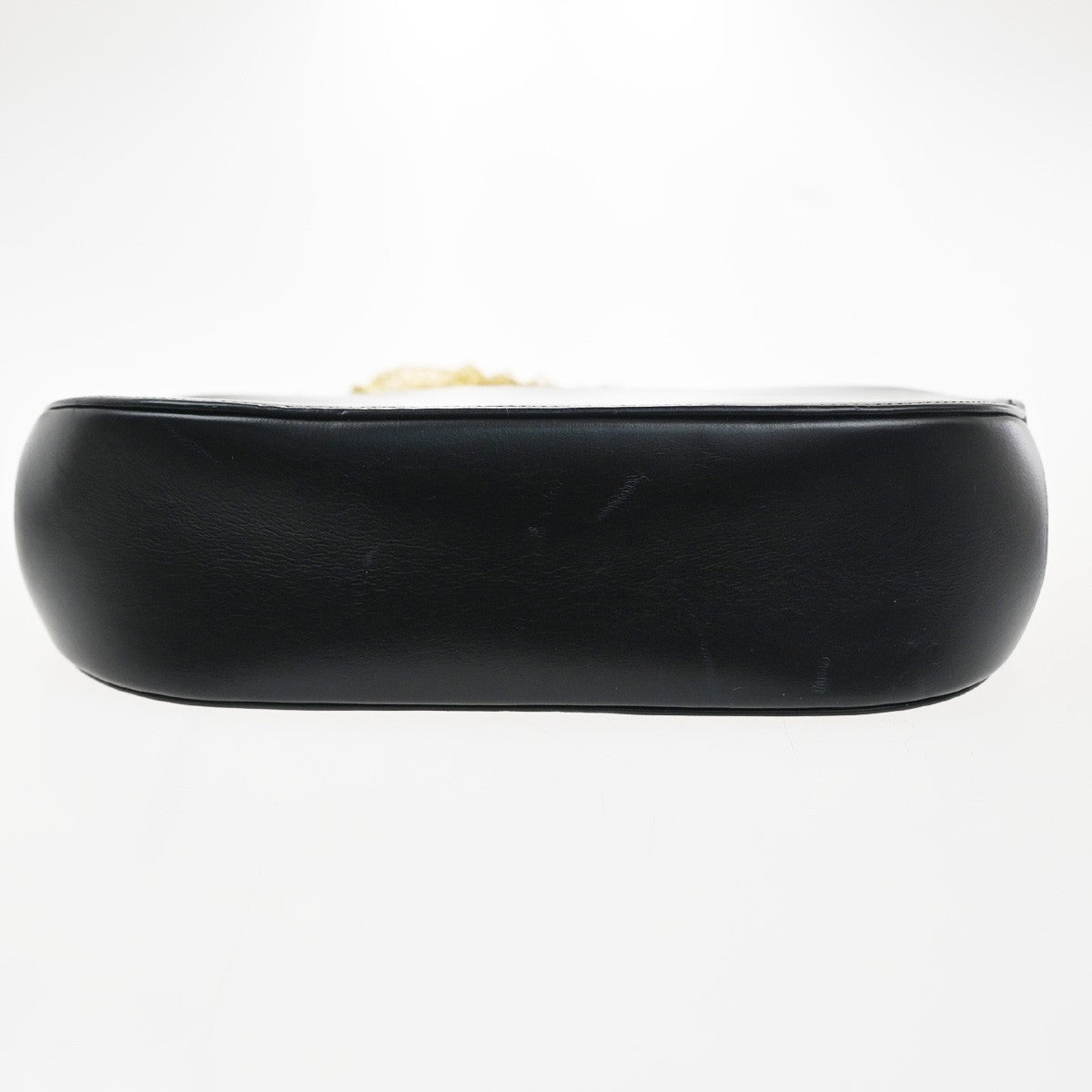 cartier Vintage Shoulder Bag Leather, Navy, Leather, Shoulder Bag