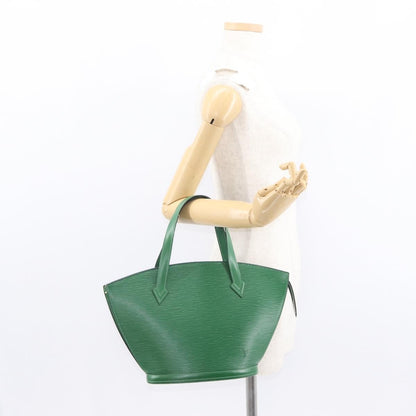 Louis Vuitton Saint Jacques Handbag Epi Leather, GREEN, EPI LEATHER, Handbag