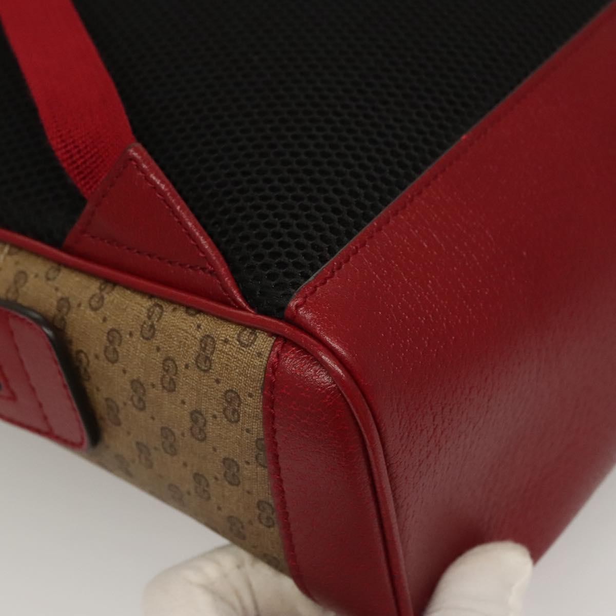 Gucci Doraemon Zip Backpack Printed Mini GG Coated Canvas, BEIGE, CANVAS, Backpack