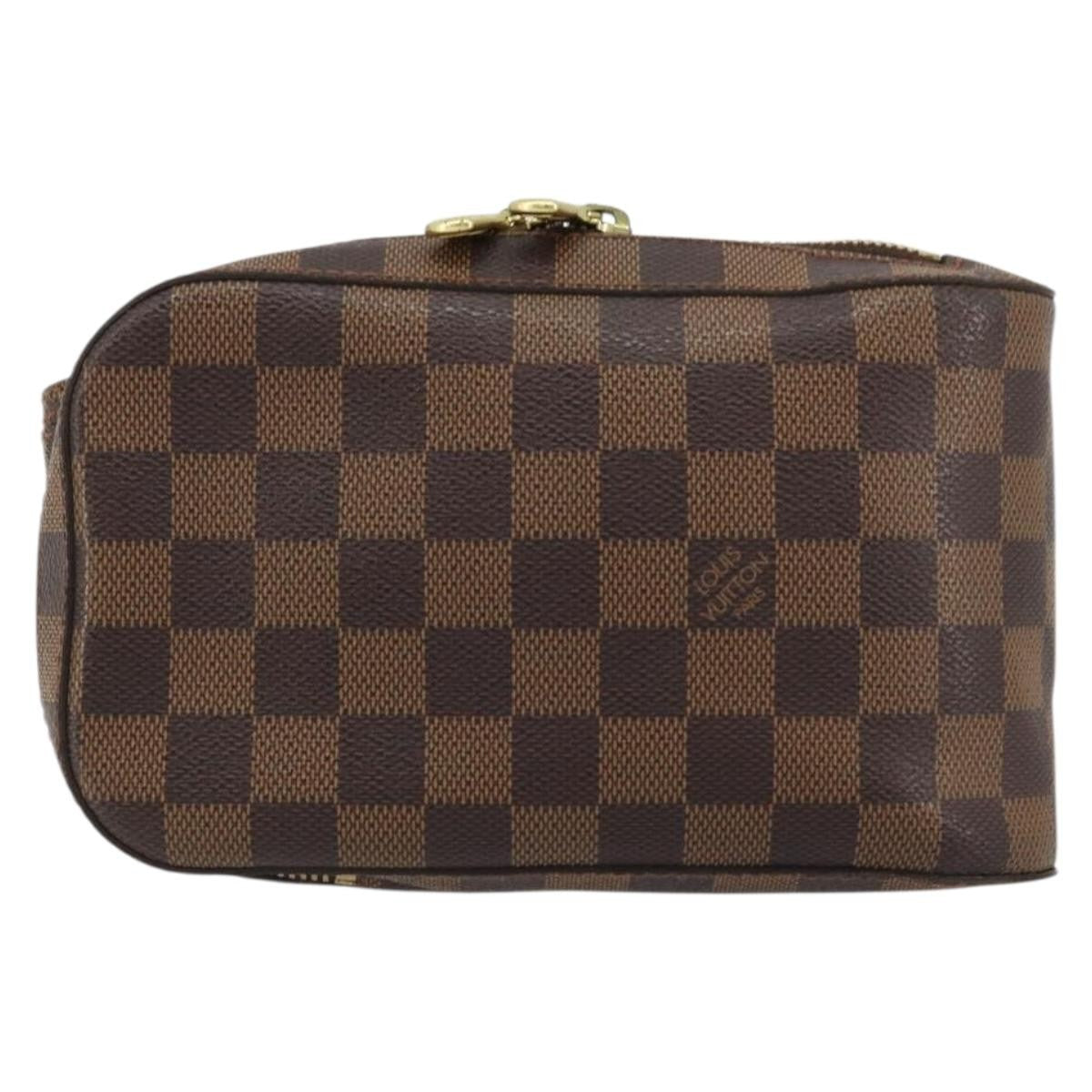Louis Vuitton Geronimos Waist Bag Damier, Brown, Canvas, Shoulder Bag
