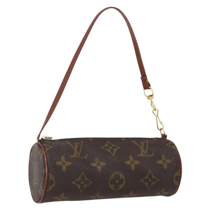 Louis Vuitton Papillon Pochette Monogram Canvas, BROWN, CANVAS, Clutche & pouche