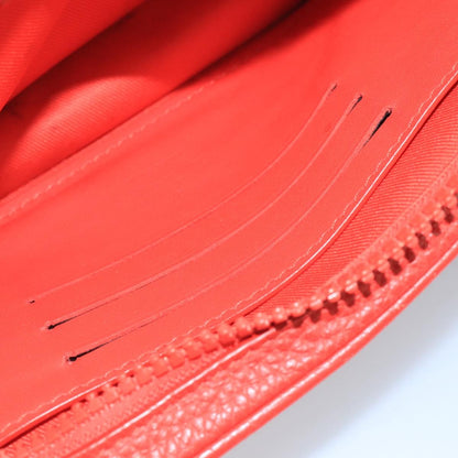 Louis Vuitton Solar Ray Pochette Volga Monogram Taurillon Leather, RED, LEATHER, Clutche & pouche