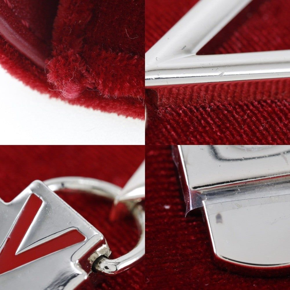 Valentino Garavani Divina Velvet, RED, VELVET, Shoulder bag