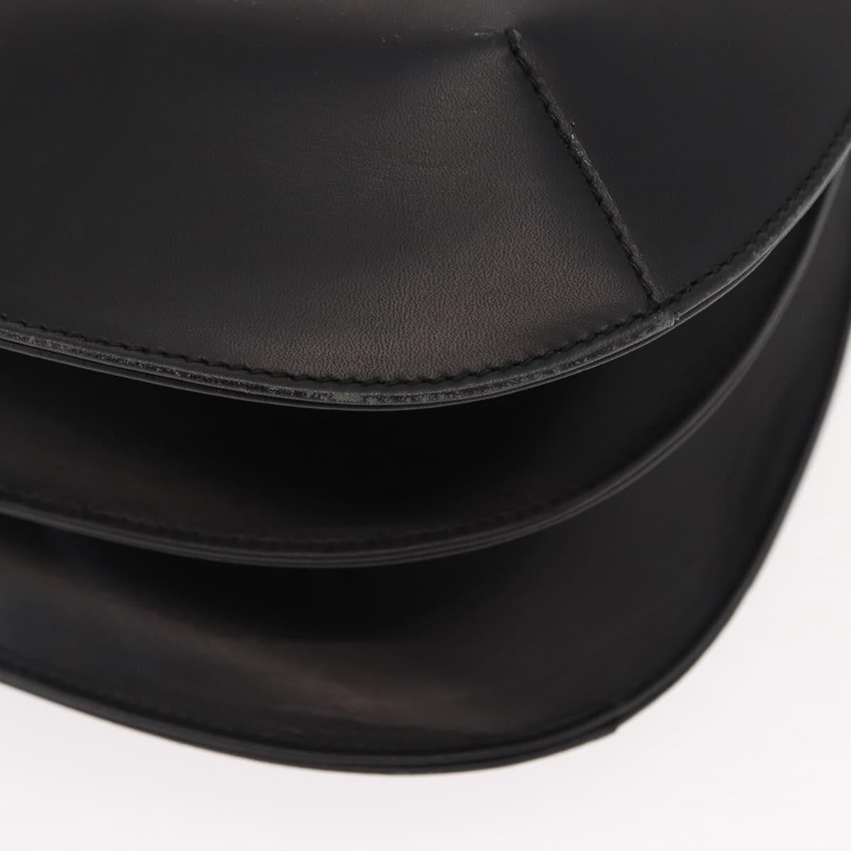 Salvatore Ferragamo Shoulder Bag Leather, BLACK, LEATHER, Shoulder bag