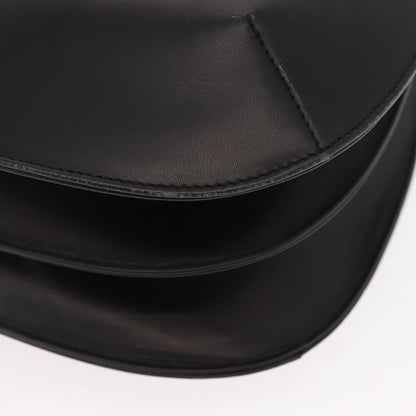 Salvatore Ferragamo Shoulder Bag Leather, BLACK, LEATHER, Shoulder bag