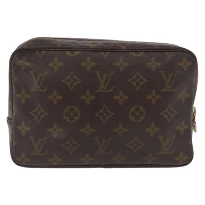 Louis Vuitton Trousse Toilette Monogram Canvas, BROWN, CANVAS, Clutche & pouche