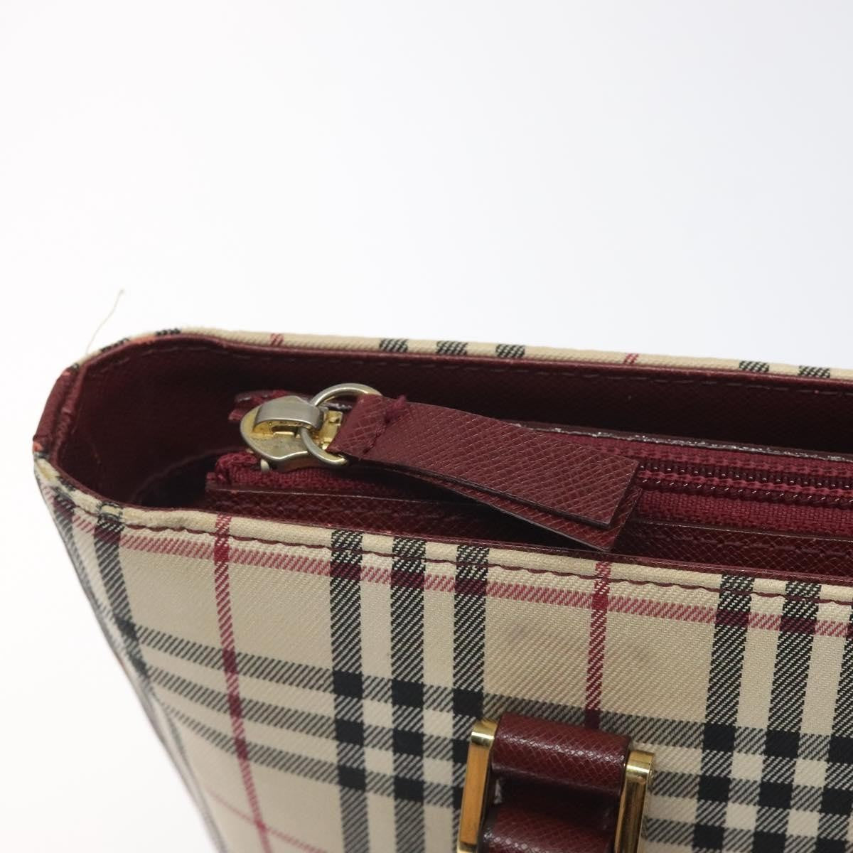 Burberry Nova Check Tote canvas check pattern, BEIGE, CANVAS, Tote bag
