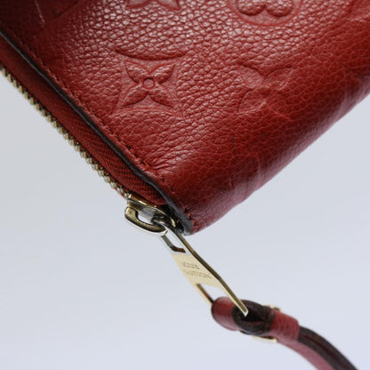 Louis Vuitton Portefeuille zippy Monogramme Empreinte Monogramme Empreinte, RED, LEATHER, Wallets