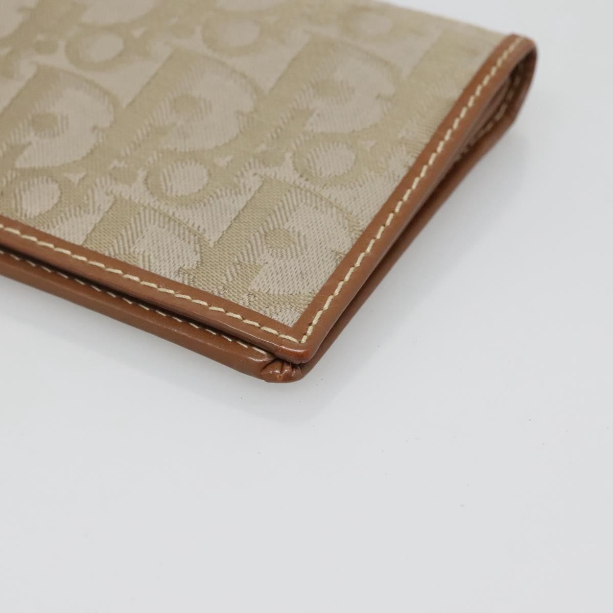 Christian Dior Trotter French Wallet Diorissimo Canvas, GREEN, CANVAS, Wallets