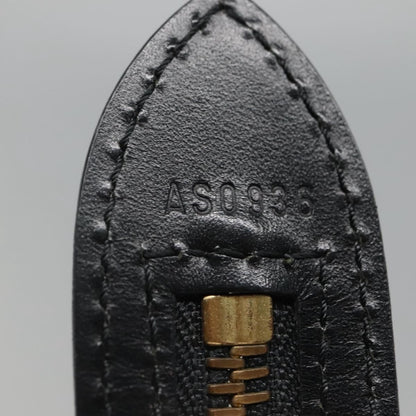 Louis Vuitton Saint Jacques Handbag Epi Leather, BLACK, LEATHER, Shoulder bag