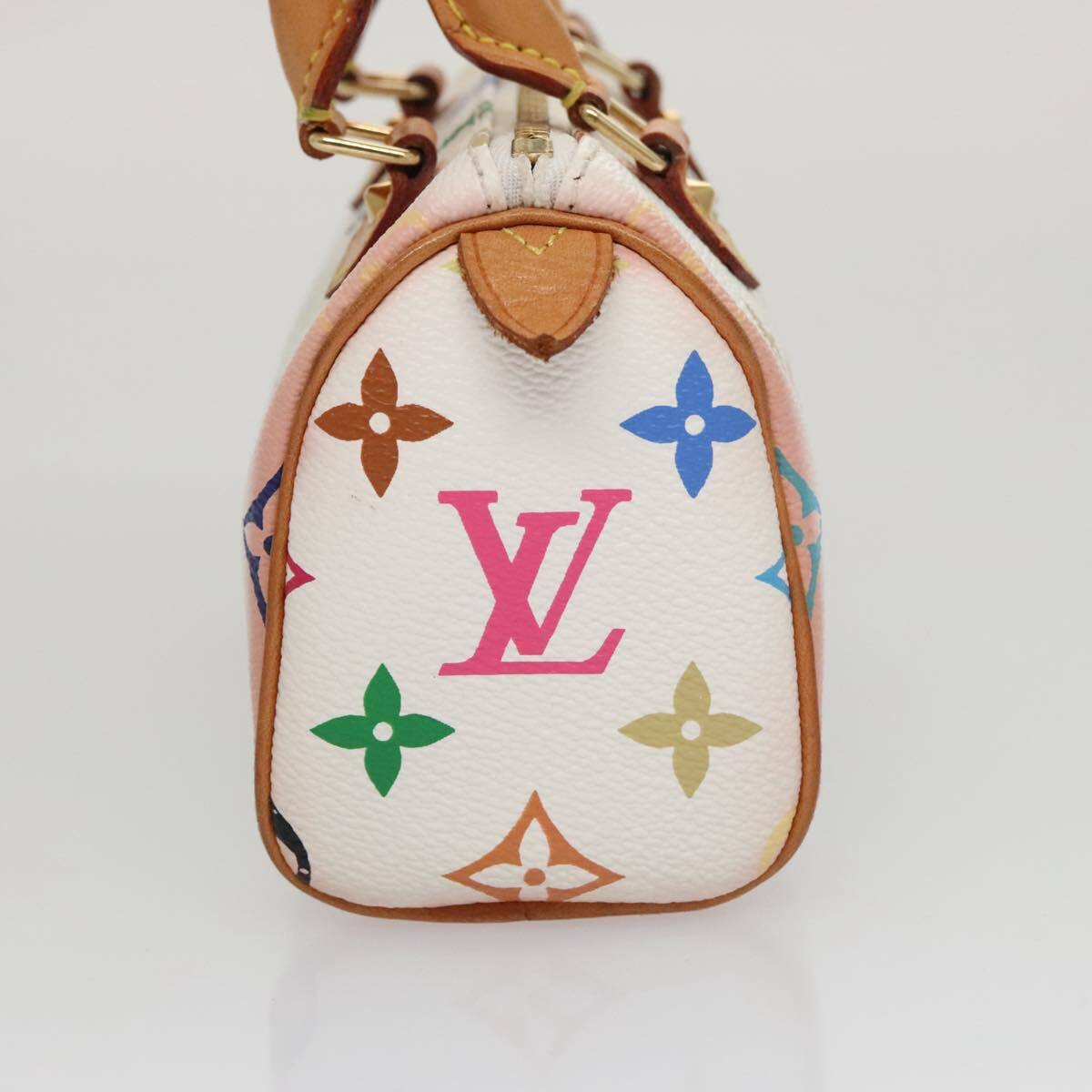 Louis Vuitton Speedy Mini HL Handbag Monogram Multicolor, MULTICOLOUR, CANVAS, Handbag
