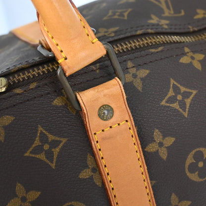 Louis Vuitton Keepall Bag Monogram Canvas, Brown, Canvas, Travel Bag