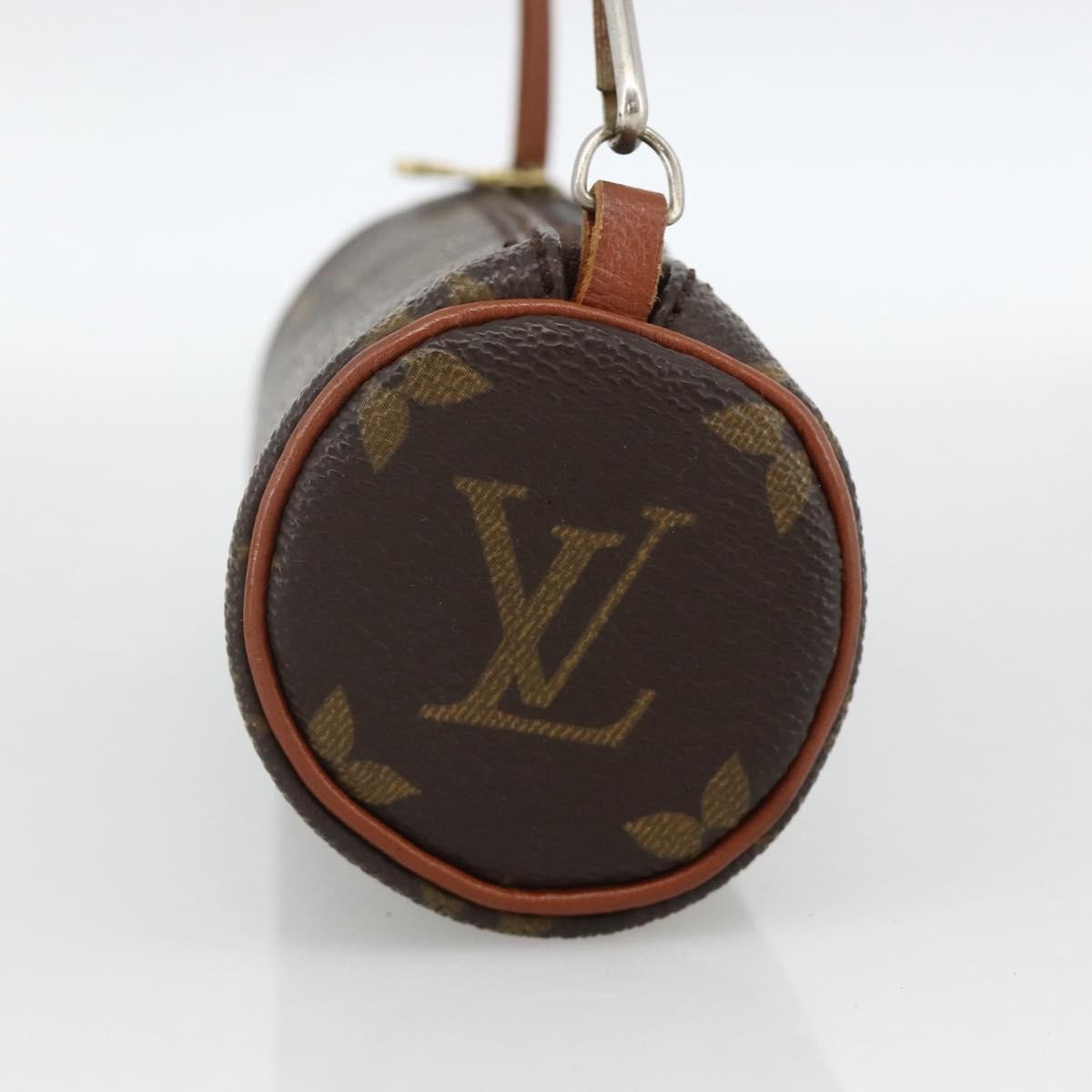 Louis Vuitton Papillon Pochette Monogram Canvas, BROWN, CANVAS, Clutche & pouche