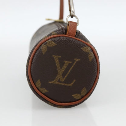 Louis Vuitton Papillon Pochette Monogram Canvas, BROWN, CANVAS, Clutche & pouche