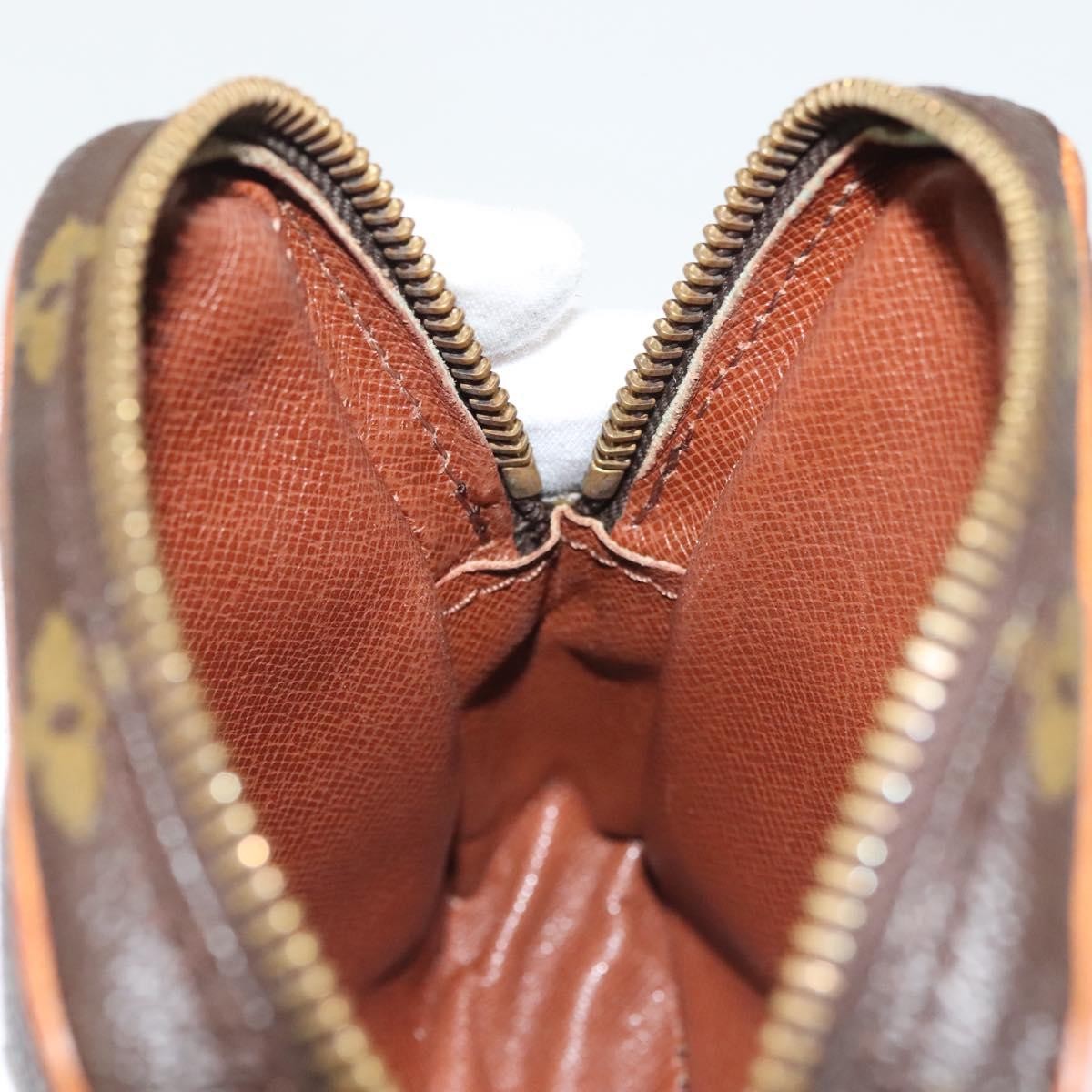 Louis Vuitton Danube Handbag Monogram Canvas, BROWN, CANVAS, Handbag