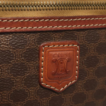 Celine Macadam Pochette Clutch, BROWN, CANVAS, Clutche & pouche