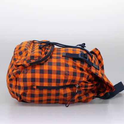Louis Vuitton Aventure Backpack Damier Nylon, Orange, Nylon, Backpack