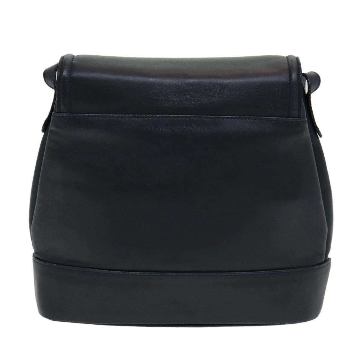 Bally Vintage Shoulder Bag Leather, Black, Leather, Shoulder Bag