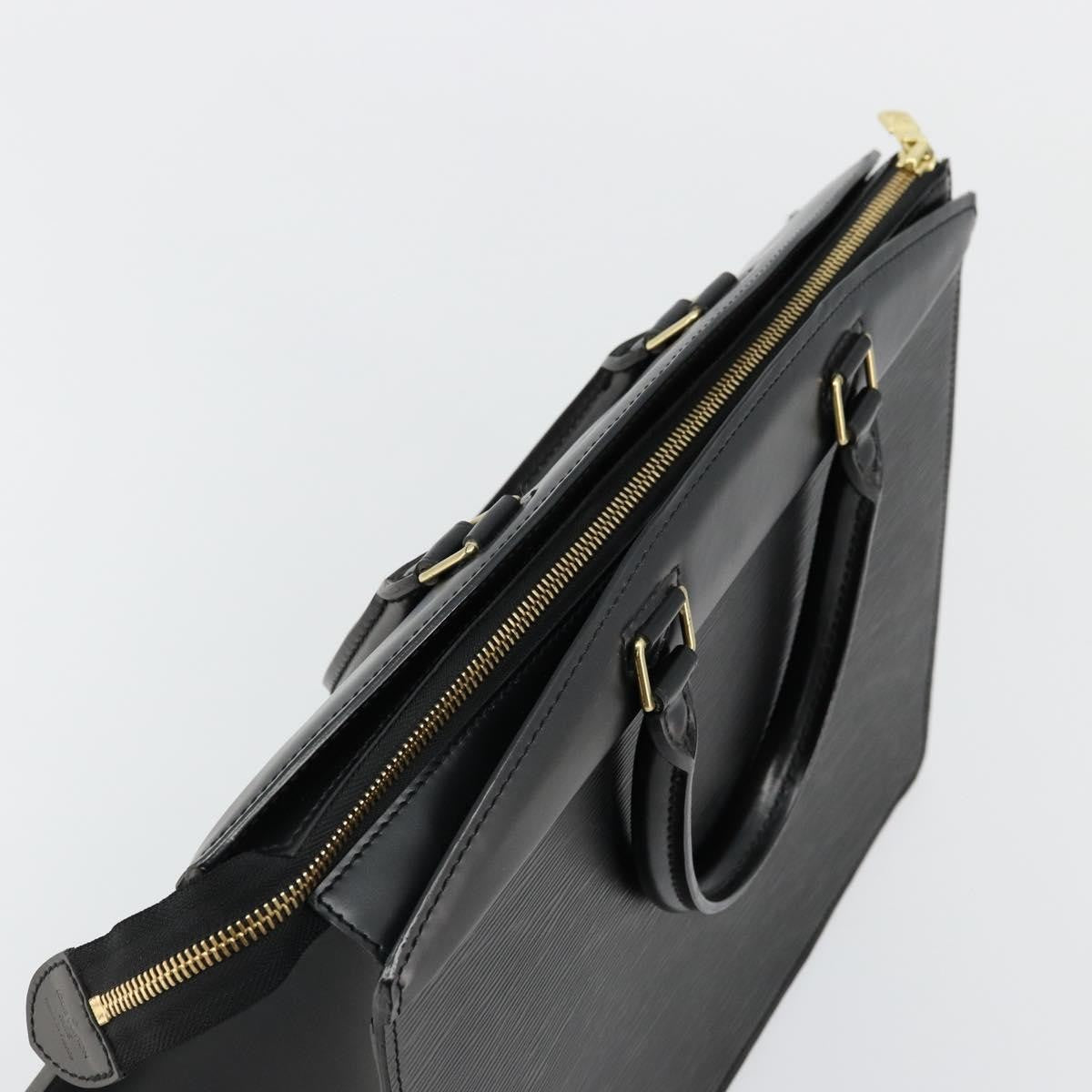 Louis Vuitton Riviera Handbag Epi Leather, Black, Leather, Handbag