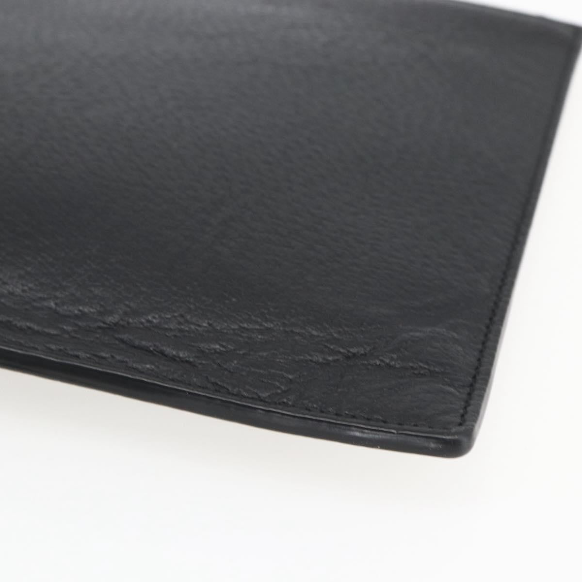 Gucci GG Marmont Pouch Leather, Black, Leather, Clutch