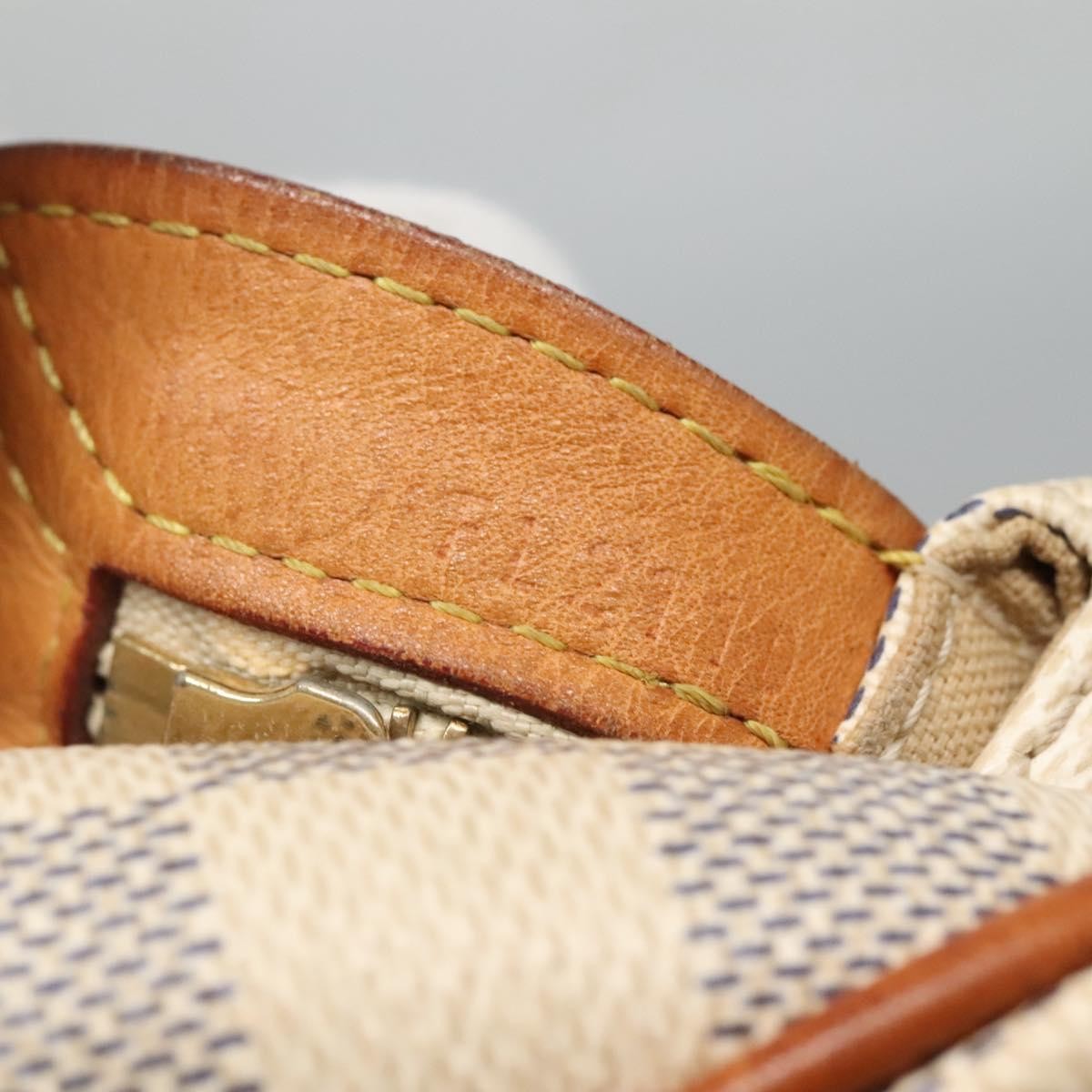 Louis Vuitton Stresa Handbag Damier, WHITE, CANVAS, Tote bag