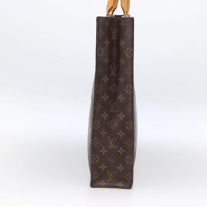Louis Vuitton Vintage Sac Plat Bag Monogram Canvas, BROWN, CANVAS, Tote bag