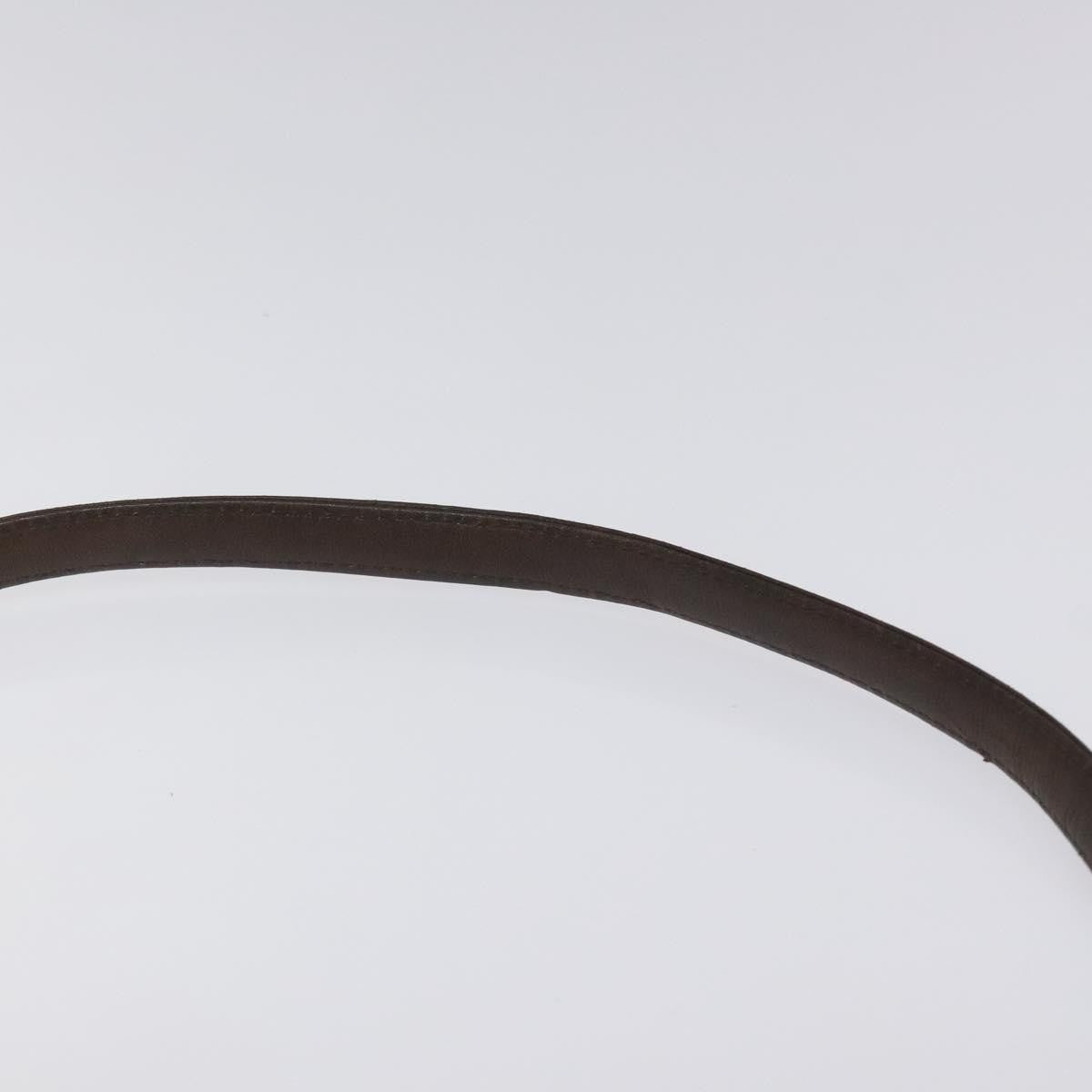 Christian Dior Vintage Trotter Shoulder Bag Canvas, BROWN, CANVAS, Shoulder bag