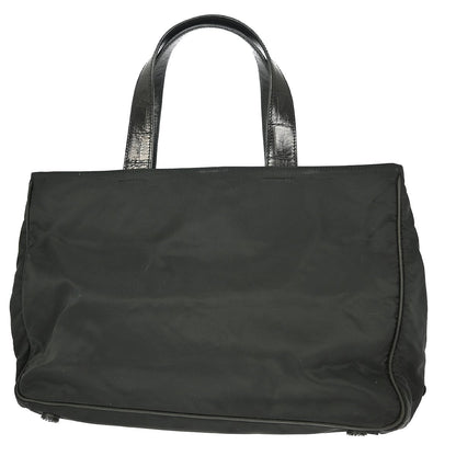 Prada Vintage Handbag Tessuto, BLACK, NYLON, Handbag
