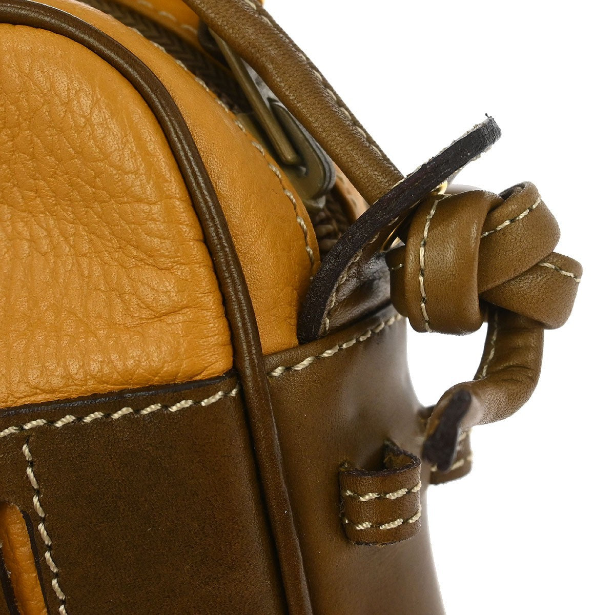 Loewe Vintage Shoulder Bag Leather, BROWN, LEATHER, Shoulder bag