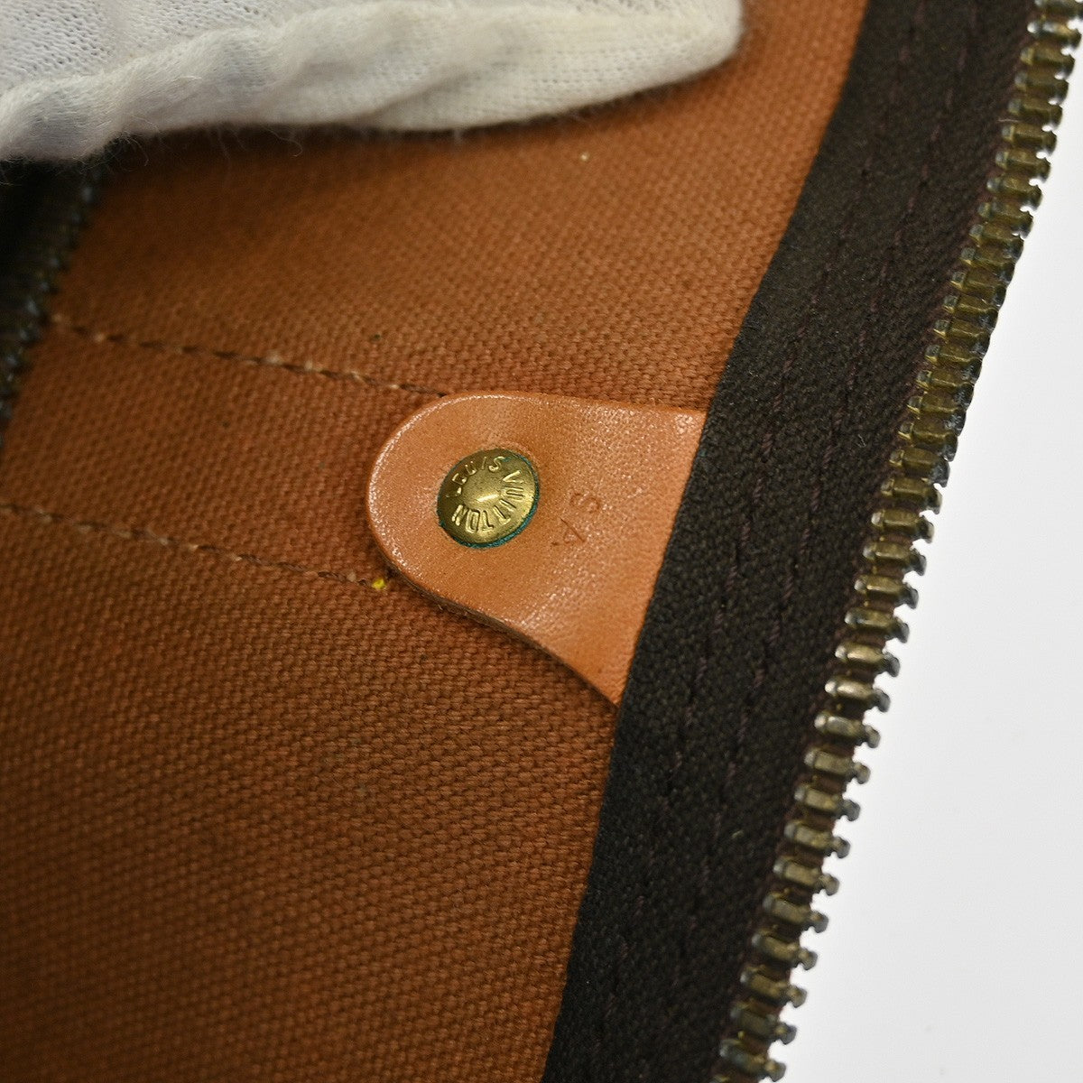Louis Vuitton Keepall Bag Monogram Canvas, BROWN, CANVAS, Travel bag
