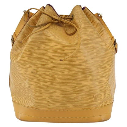 Louis Vuitton Noe Handbag Epi leather, YELLOW, LEATHER, Shoulder bag