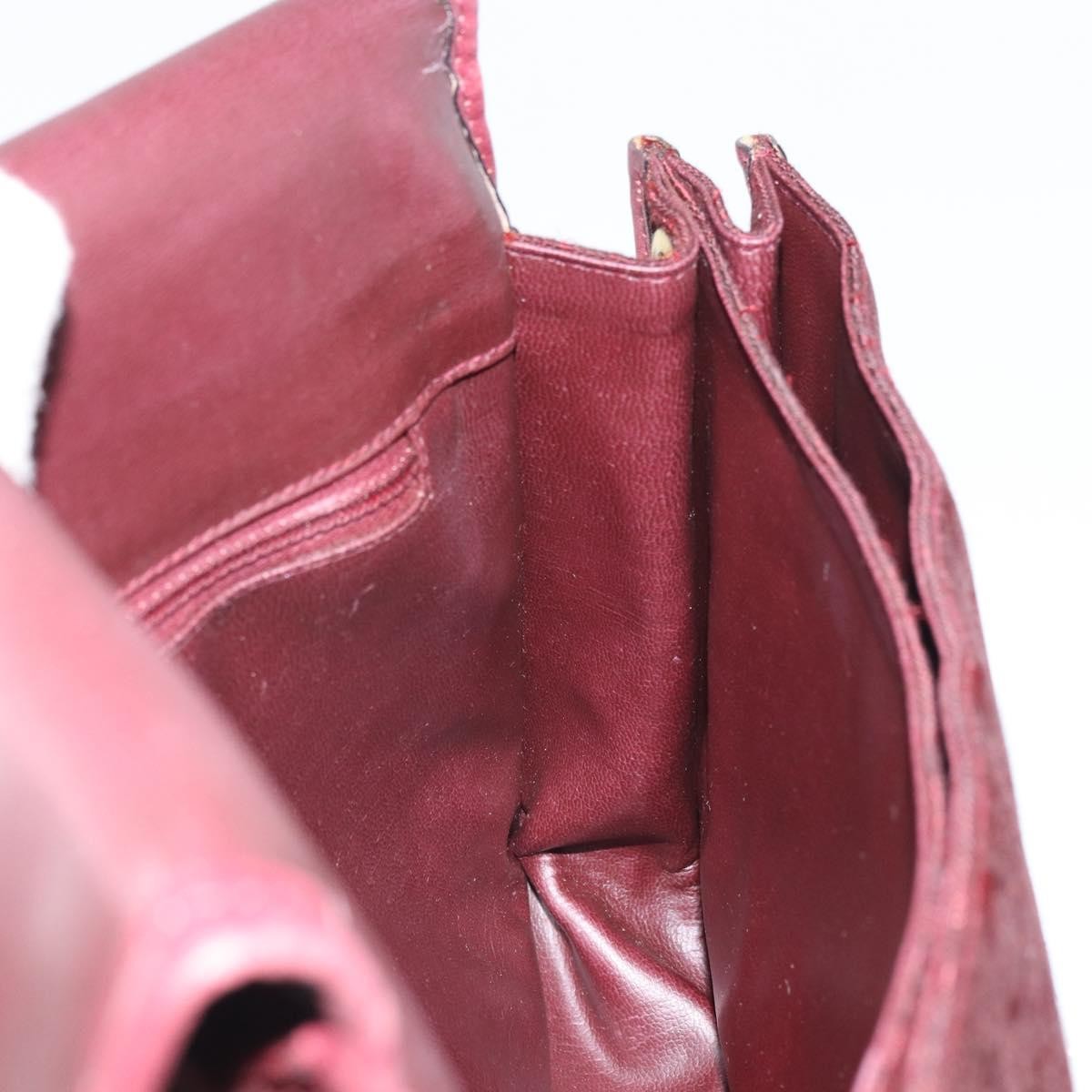 Celine C Sulky Shoulder bag Canvas, RED, CANVAS, Shoulder bag