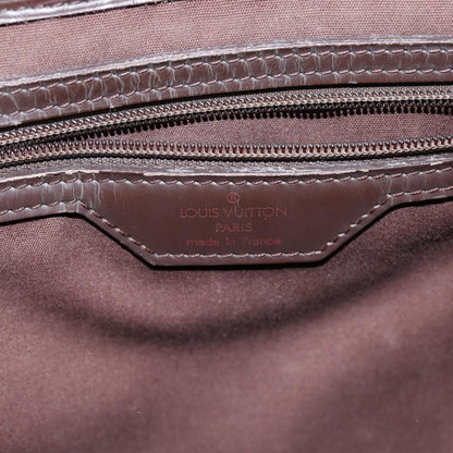 Louis Vuitton Sac Plat Bag Epi Leather, BROWN, LEATHER, Handbag