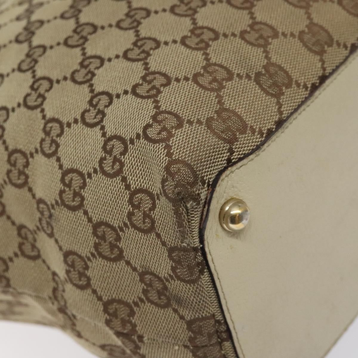 Gucci GG Canvas Bag Canvas, BEIGE, CANVAS, Tote bag