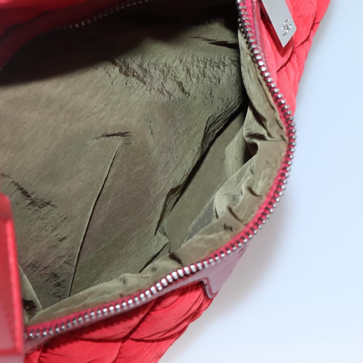 Chanel Coco Cocoon Reversible Tote Quilted Nylon, RED, NYLON, Tote bag