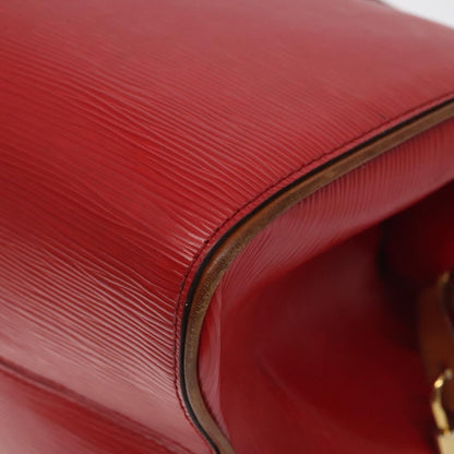 Louis Vuitton Doc Handbag Epi Leather, RED, LEATHER, Handbag