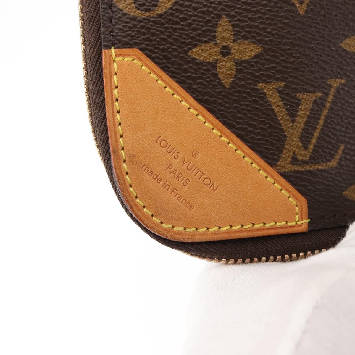Louis Vuitton 5 Tie Case Monogram Canvas, BROWN, CANVAS, Clutche & pouche